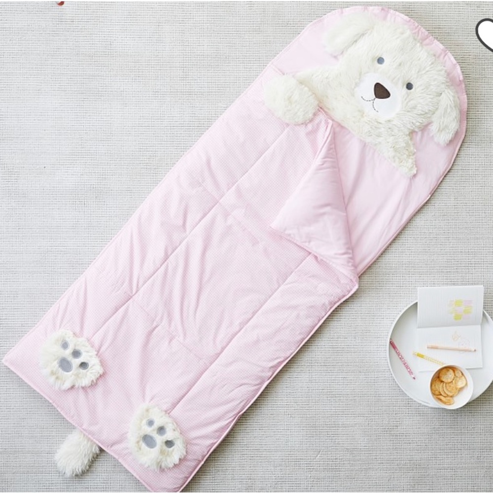 Pottery Barn Kids Sleeping Bag-Bunny